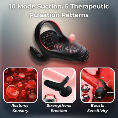 ApexDrive Pro 2026 – Smart Percussion Massager, 10 Speeds, IPX7 Waterproof