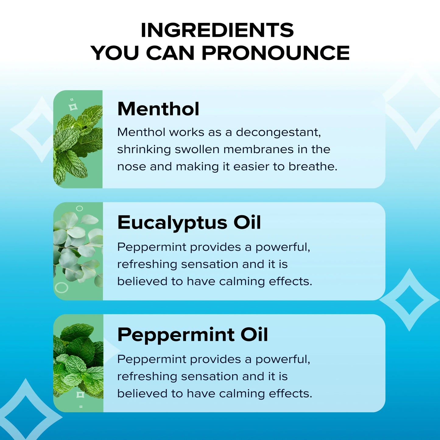 4 PCS Refreshing Essential Oil Nasal Inhaler