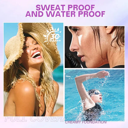 Always-On Full Coverage Creamy Foundation – Waterproof SPF 30 PA+++