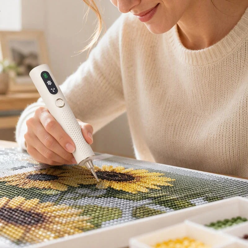 Rechargeable Electric Diamond Pen – Precise, Comfortable & Time-Saving Engraving Tool