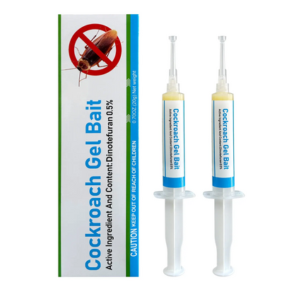 2-Pack Roach Killer Gel Syringes – Precision Indoor Control for Kitchen, Bath & Corners