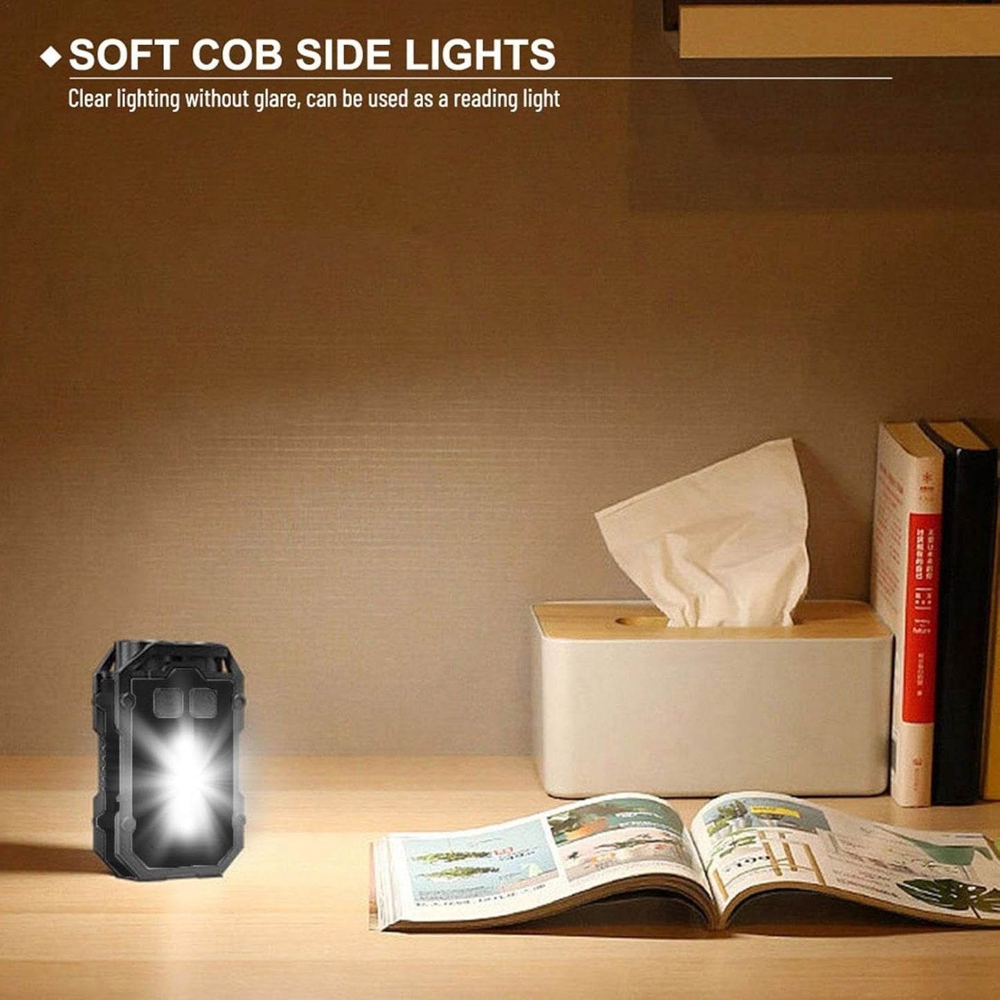 Compact Keychain Flashlight – 800 Lumens Mini Powerhouse