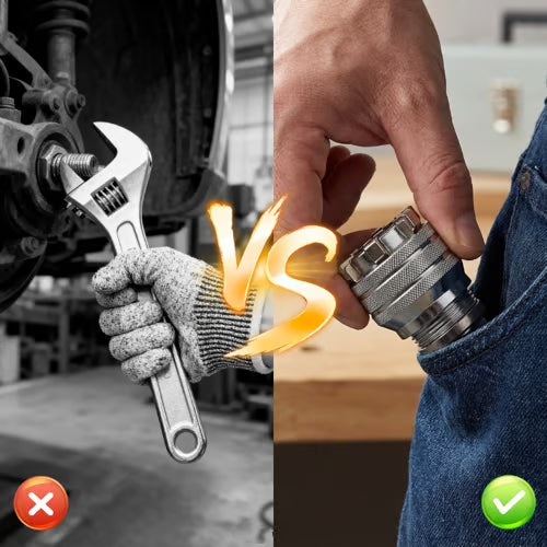 10-19mm Adjustable Universal Socket Wrench – One Tool Fits All