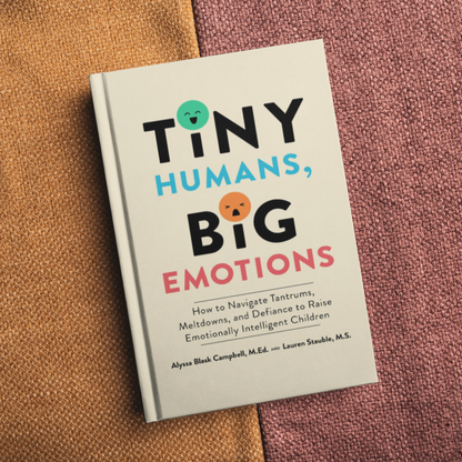 Tiny Humans Big Emotions Parenting Book: Navigate Tantrums Meltdowns and Defiance
