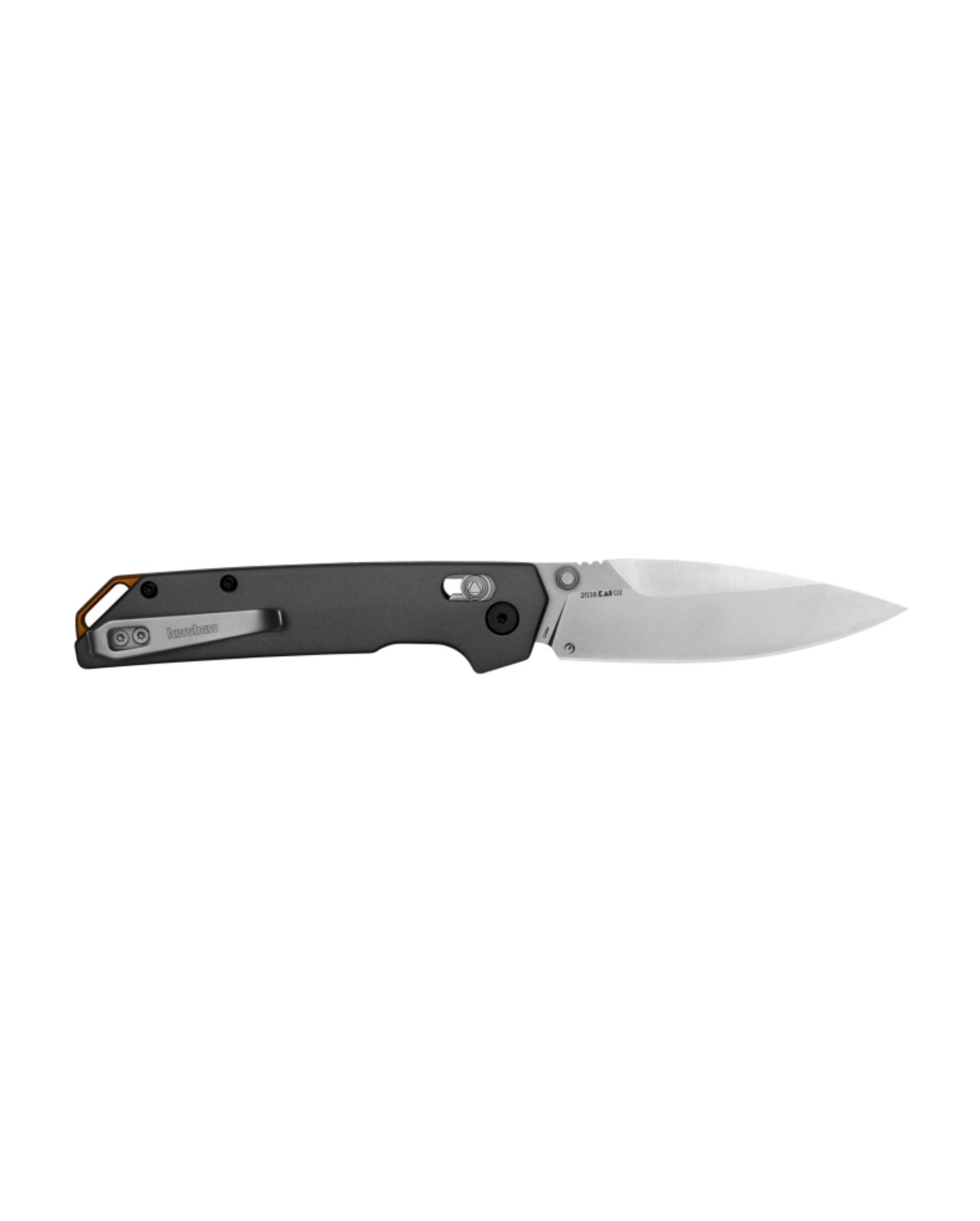 K-Iridium 2038 D2 Reverse Tanto Folding Tool – DuraLock, Aluminum, USA Design