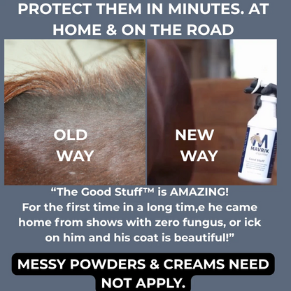 Natural Horse Spray for Skin, Coat & Hoof Care – 3-in-1 Botanical Formula