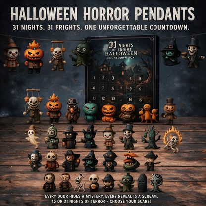 2026 Halloween Countdown Blindbag Set – 15 or 31 Nights of Fright