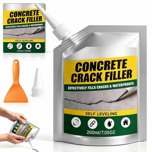 Self-Leveling Crack Sealant – Quick-Dry Concrete Filler for Driveways, Patios & Garages