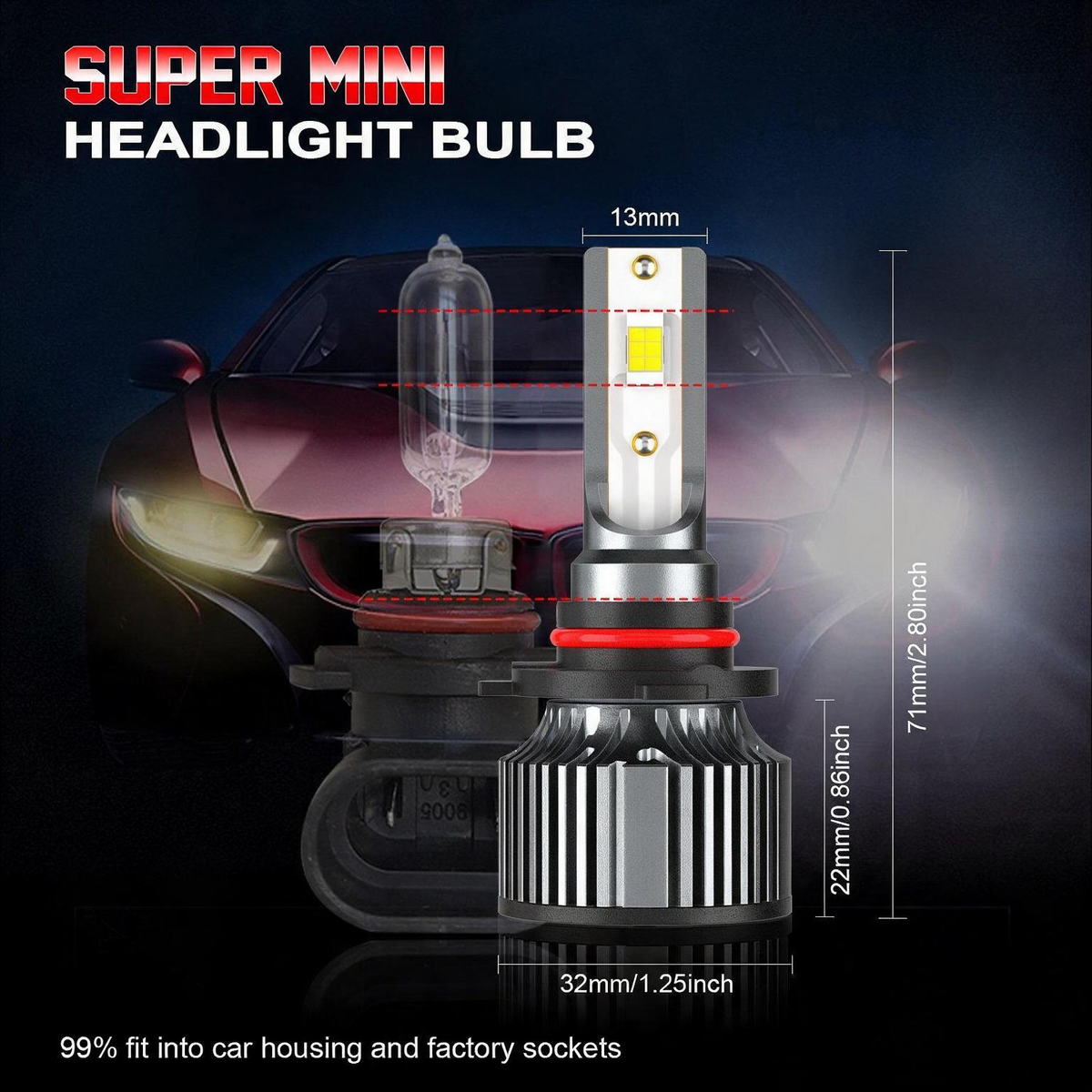 Replacement LED Bulbs for Nissan Titan 2004-2015 – 6500K Cool White, Plug & Play