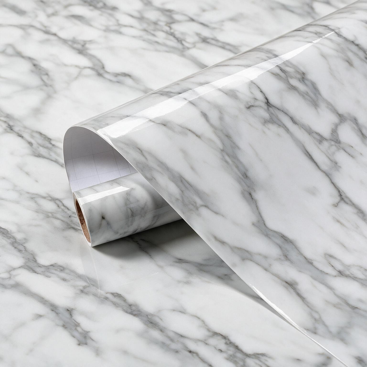Matte Marble Contact Paper – Peel & Stick Waterproof Vinyl Wrap