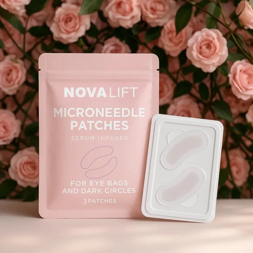 Micro-Needle Under-Eye Patches – Retinol, Collagen & Hydration