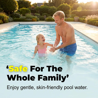 Crystal Clear Pool  Cleaner Long-Lasting Cleaning Tablets