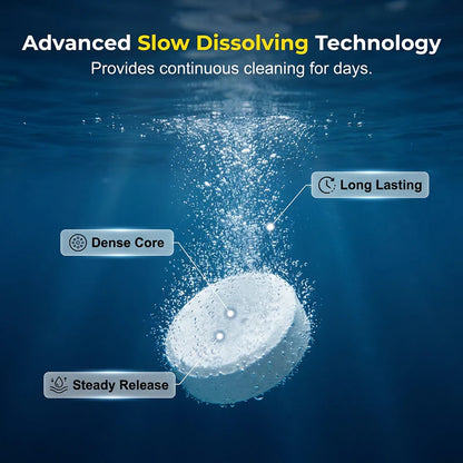 Crystal Clear Pool  Cleaner Long-Lasting Cleaning Tablets