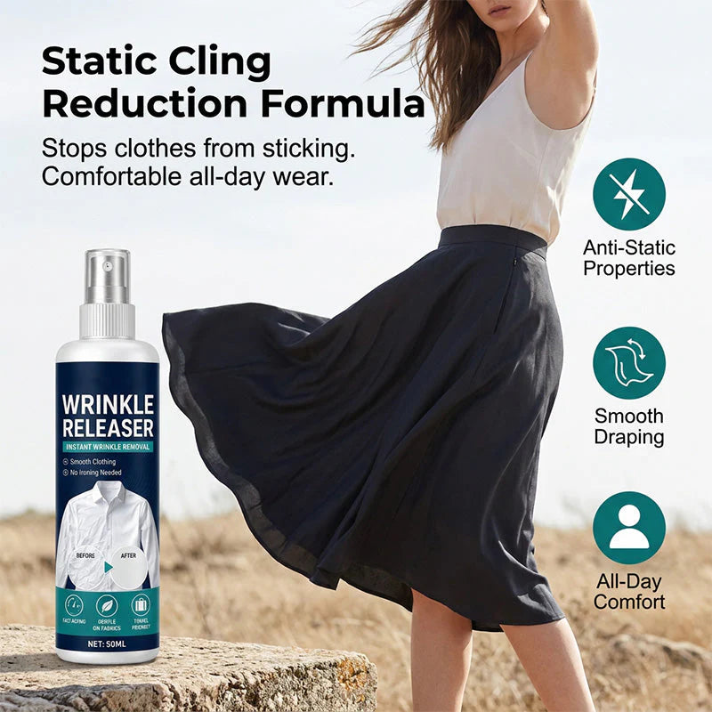 Wrinkle Release & Anti-Static Booster Spray