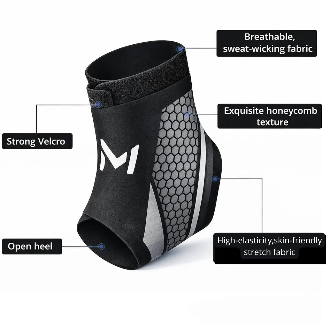 Adjustable Compression Ankle Support Brace (2PCs)