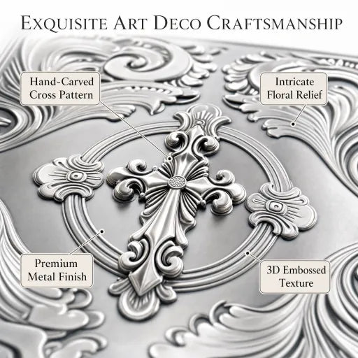 Art Deco Card Holder Wallet