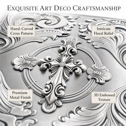 Art Deco Card Holder Wallet